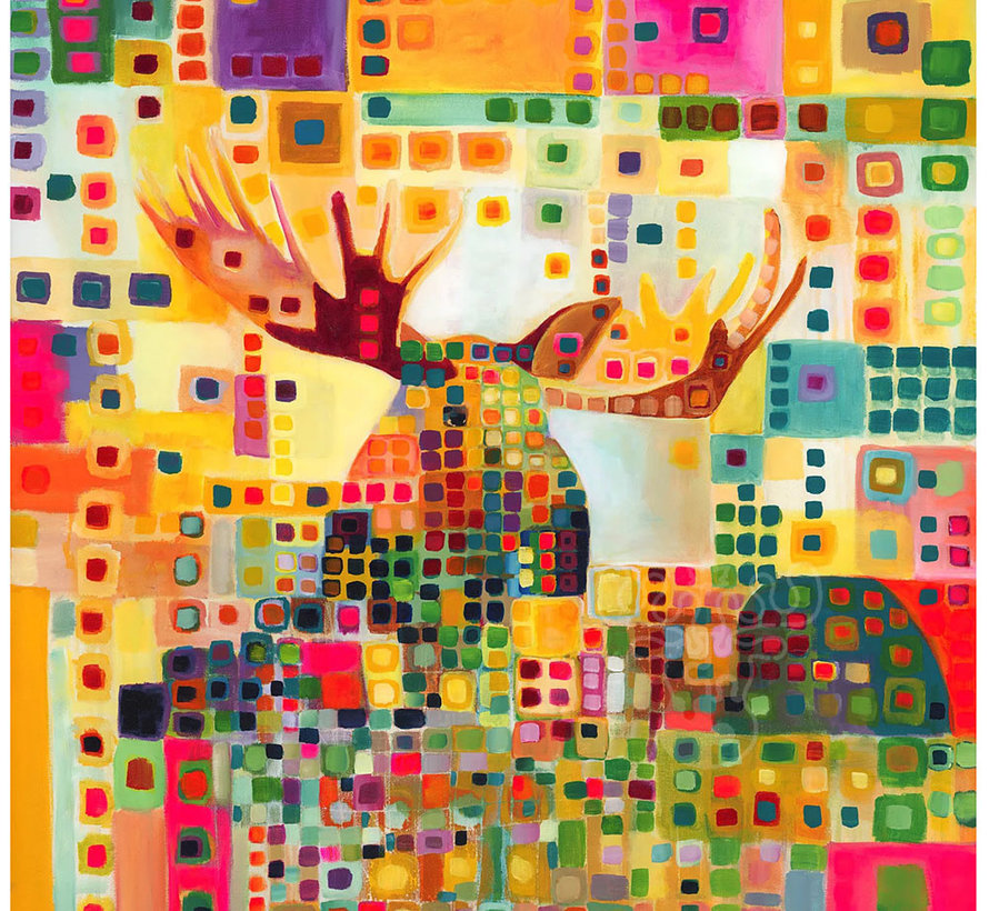 The Occurrence Luminous Moose Square Puzzle 506pcs
