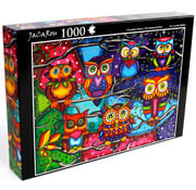 JaCaRou Puzzles JaCaRou Owl Always Be There / Chouettes Hiboux Puzzle 1000pcs