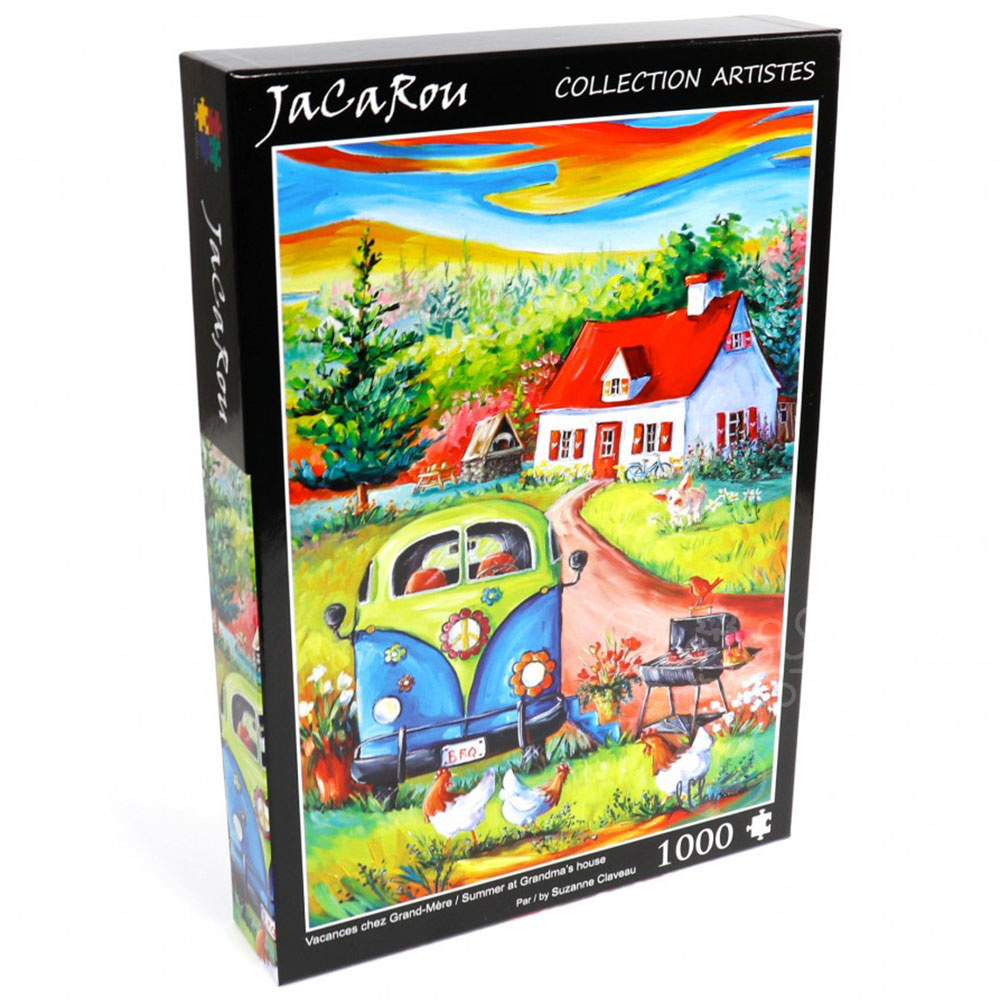 JaCaRou Summer at Grandma's House / Vacances chez Grandmère Puzzle