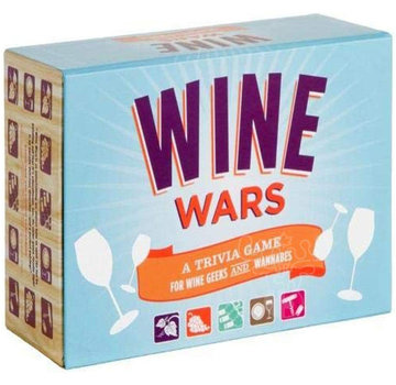 Chronicle Books Wine Wars A Trivia Game for Wine Geeks and Wannabes