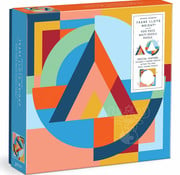 Galison Galison Frank Lloyd Wright Organic Geometry Multi-Puzzle Puzzle 500pcs
