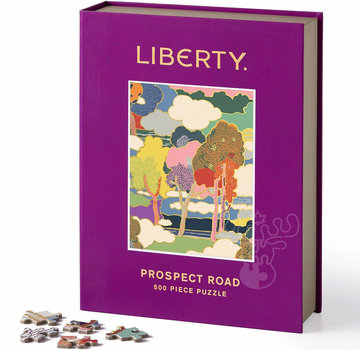 Galison Galison Liberty Prospect Road Puzzle 500pcs in a Book Box