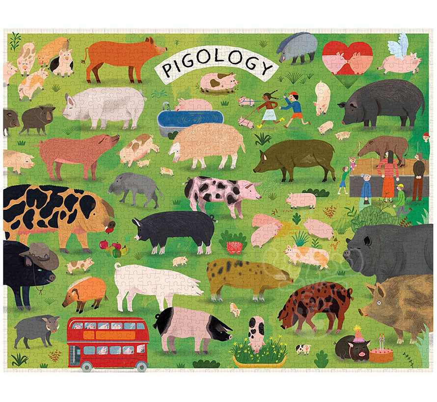 Princeton Pigology Puzzle 1000pcs