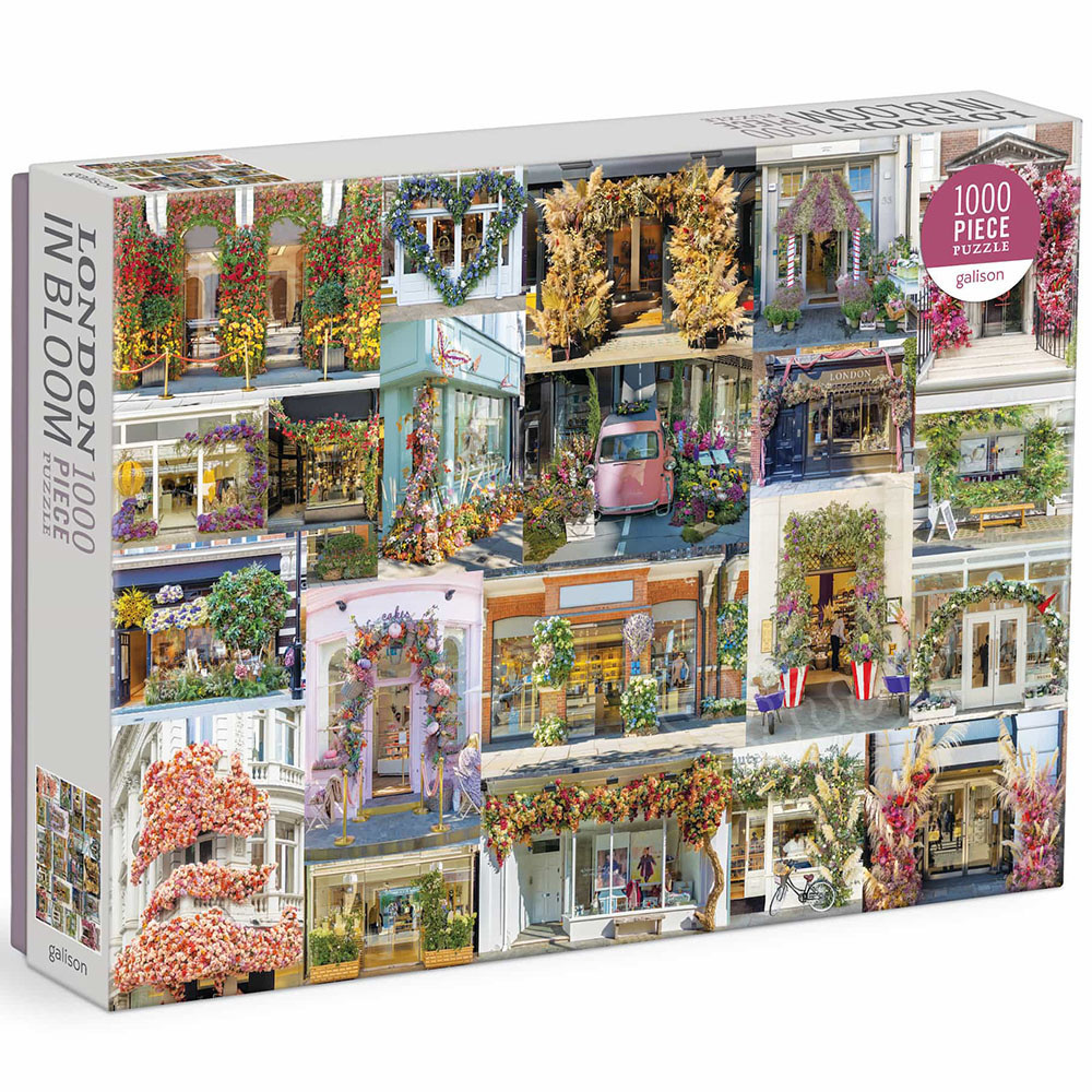 Galison London in Bloom Puzzle 1000pcs Puzzles Canada