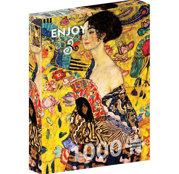 ENJOY Puzzle Enjoy Gustav Klimt: Lady with a Fan Puzzle 1000pcs