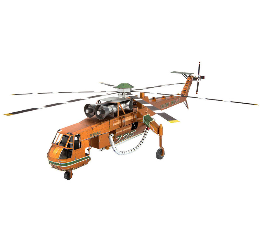 Metal Earth Iconix S-64 Skycrane Model Kit