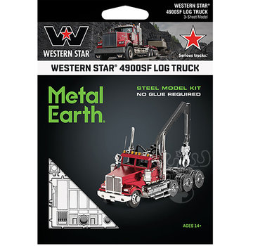 Metal Earth Metal Earth Western Star 4900 Log Truck Model Kit