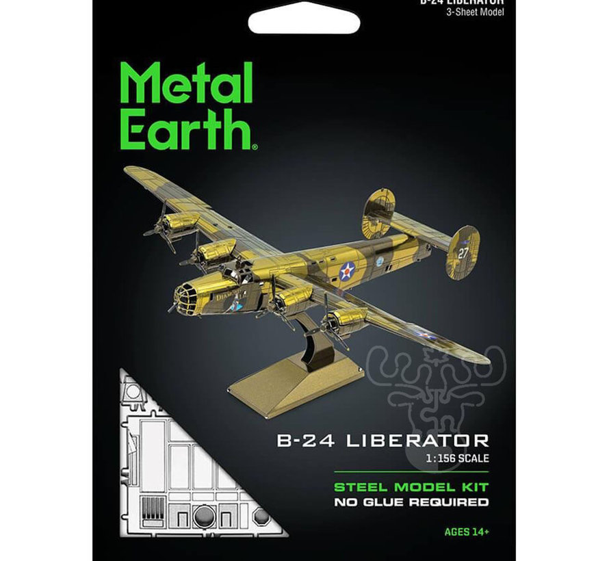 Metal Earth B-24 Liberator Model Kit