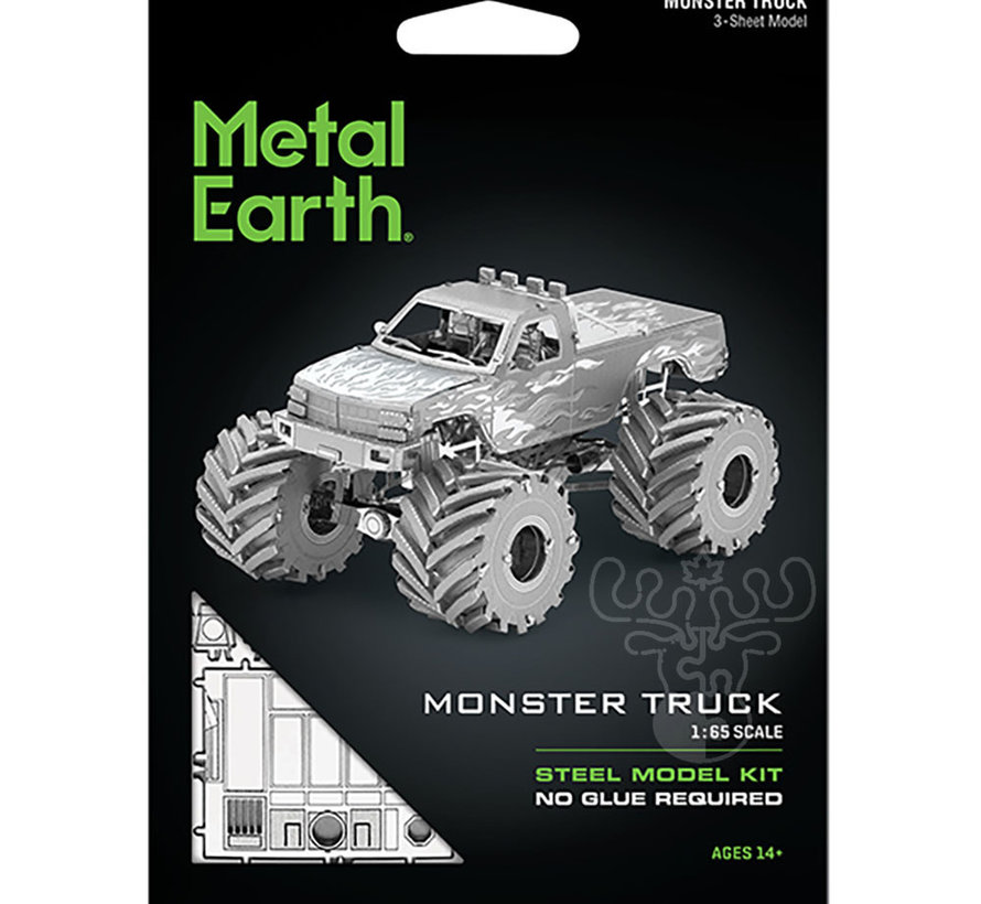 Metal Earth Monster Truck Model Kit