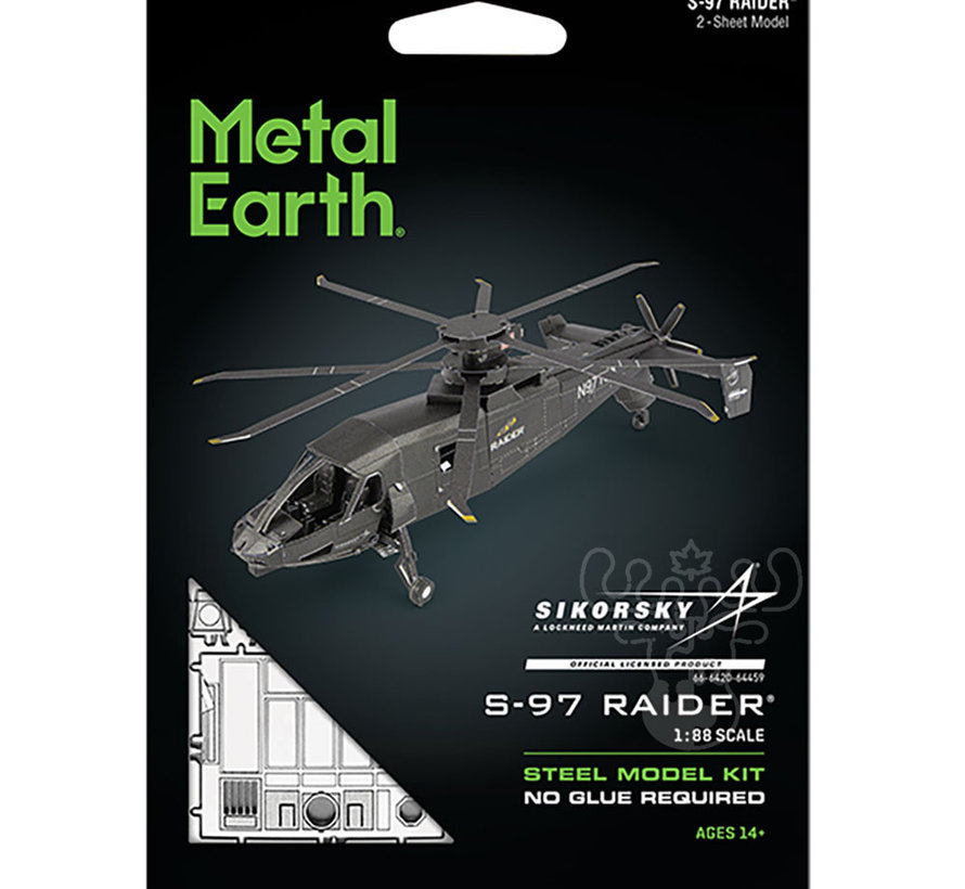 Metal Earth S-97 Raider Model Kit