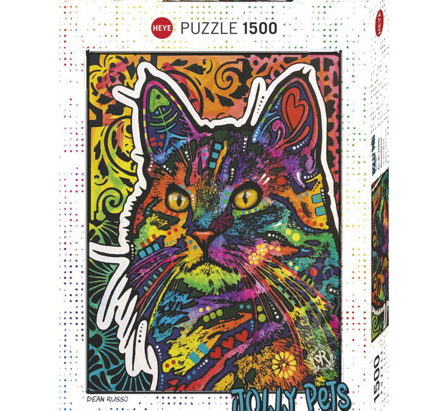 Heye Jolly Pets: Necessity Cat Puzzle 1500pcs