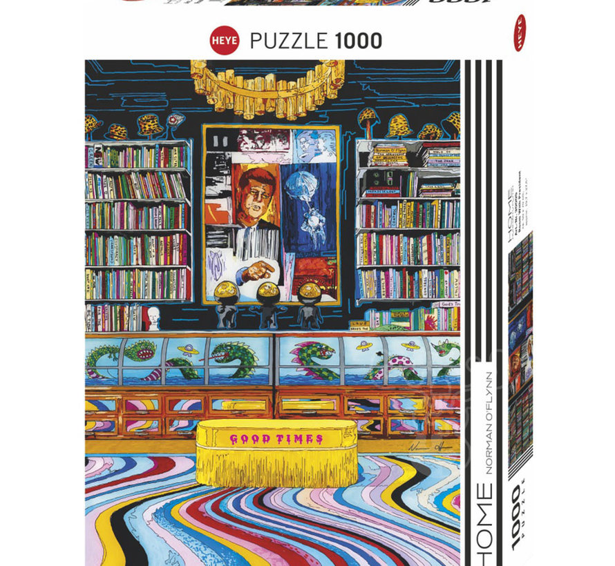 Heye Home Room With President Puzzle 1000pcs