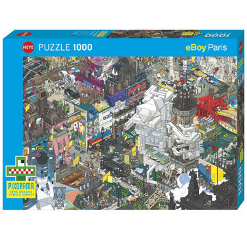 Heye Heye Pixorama Paris Quest Puzzle 1000pcs RETIRED