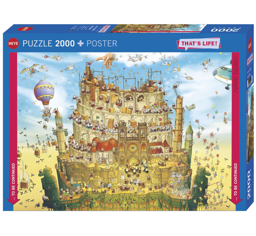 Heye That's Life: High Above Puzzle 2000pcs