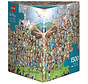 Heye All-Time Legends Puzzle 1500pcs Triangle Box