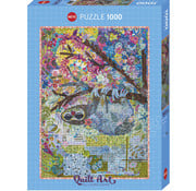 Heye Heye Quilt Art: Sewn Sloth Puzzle 1000pcs RETIRED