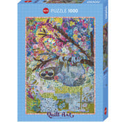 Heye Heye Quilt Art: Sewn Sloth Puzzle 1000pcs