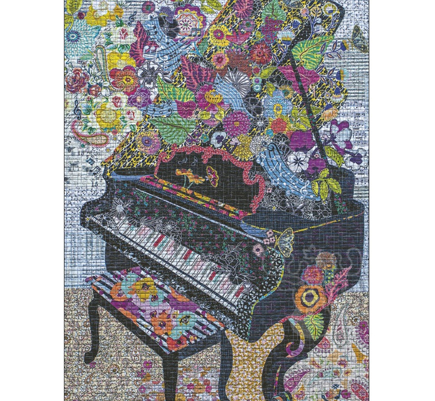 Heye Quilt Art: Sewn Piano Puzzle 1000pcs RETIRED