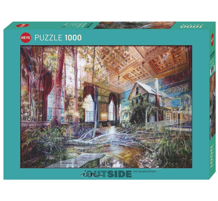 Heye In/Outside: Intruding House Puzzle 1000pcs