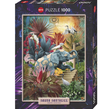 Heye Heye Fauna Fantasies: Elephantaisy Puzzle 1000pcs