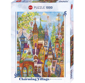 Heye Heye Charming Village: Red Arches Puzzle 1000pcs