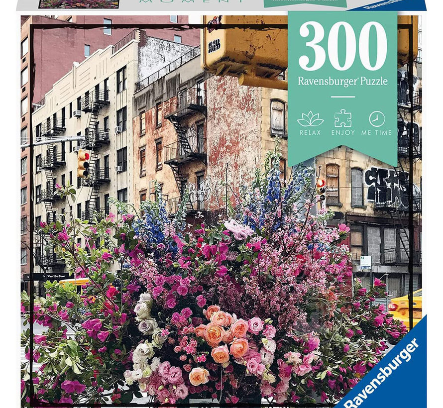 Ravensburger Puzzle Moment Flowers in New York Puzzle 300pcs
