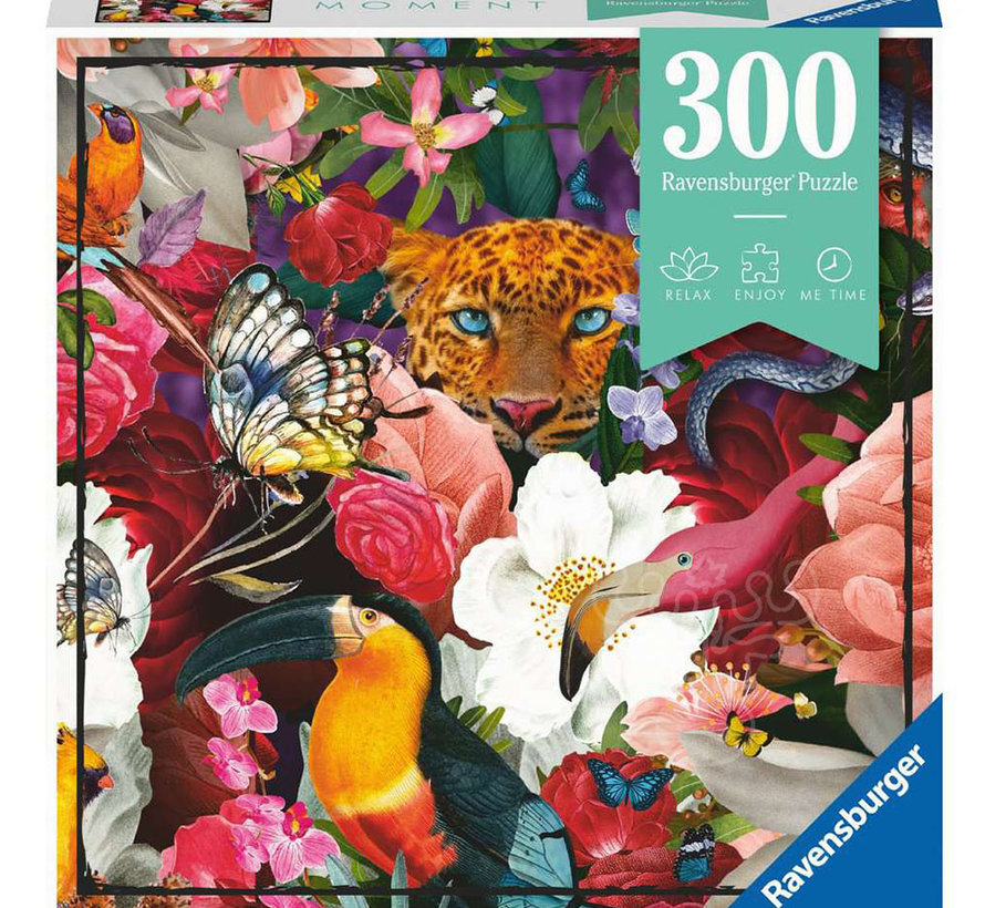 Ravensburger Puzzle Moment Tropical Flowers Puzzle 300pcs