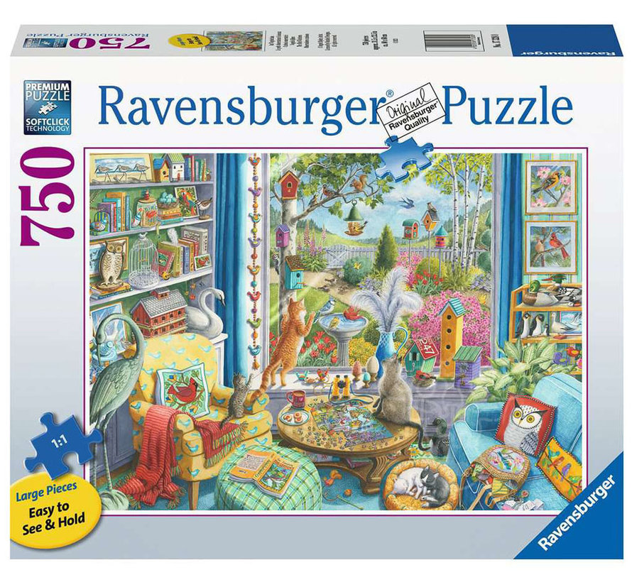 Ravensburger The Bird Watchers Large Format Puzzle 750pcs