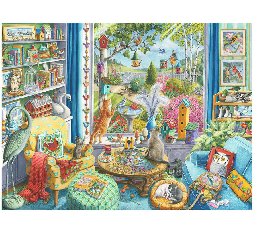 Ravensburger The Bird Watchers Large Format Puzzle 750pcs