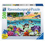 Ravensburger Race of the Baby Sea Turtles Large Format Puzzle 500pcs