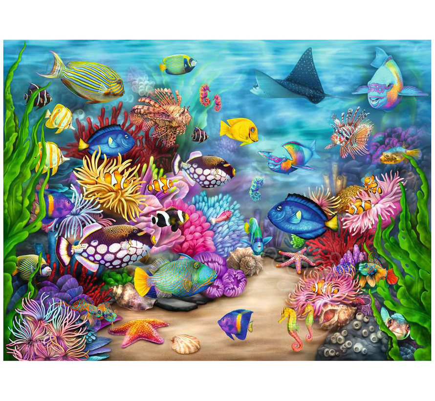 Ravensburger Tropical Reef Life Large Format Puzzle 750pcs