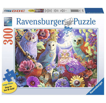 Ravensburger Ravensburger Night Owl Hoot Large Format Puzzle 300pcs