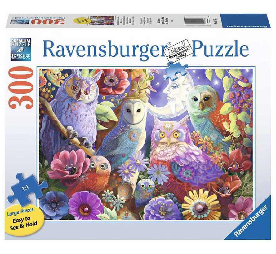 Ravensburger Night Owl Hoot Large Format Puzzle 300pcs