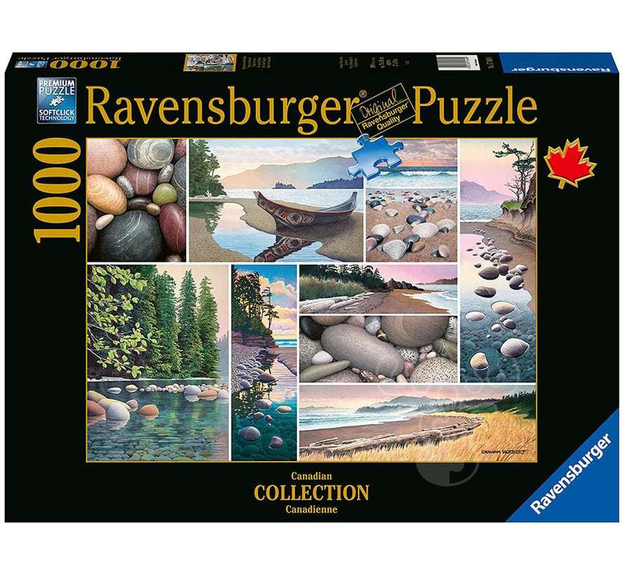 Ravensburger Canadian Collection West Coast Tranquility Puzzle 1000pcs