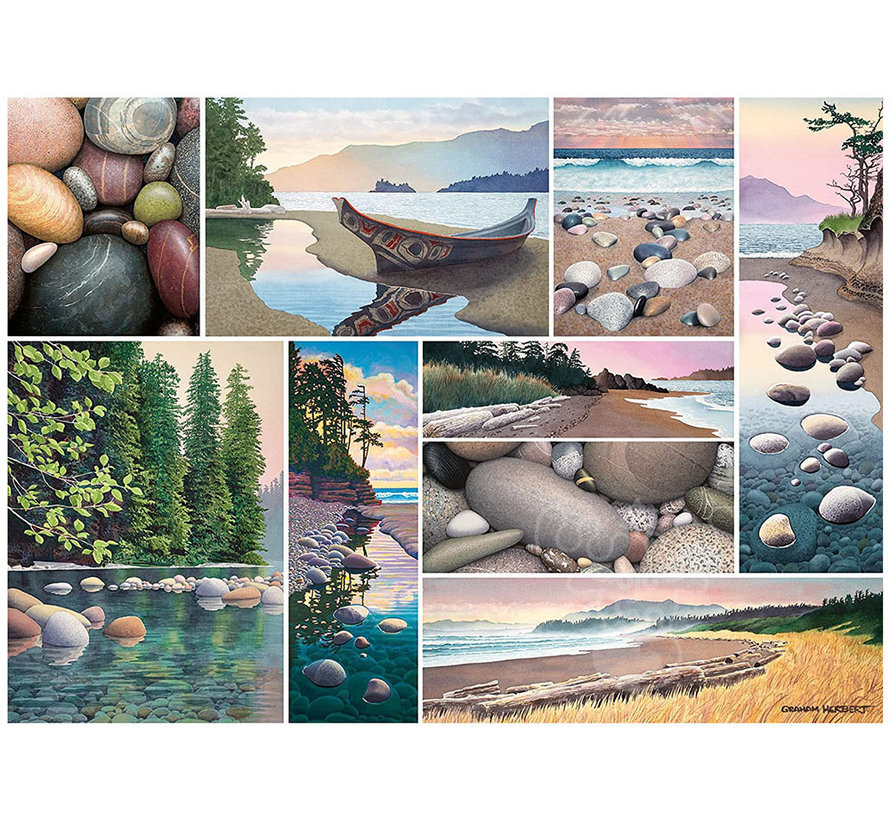 Ravensburger Canadian Collection West Coast Tranquility Puzzle 1000pcs