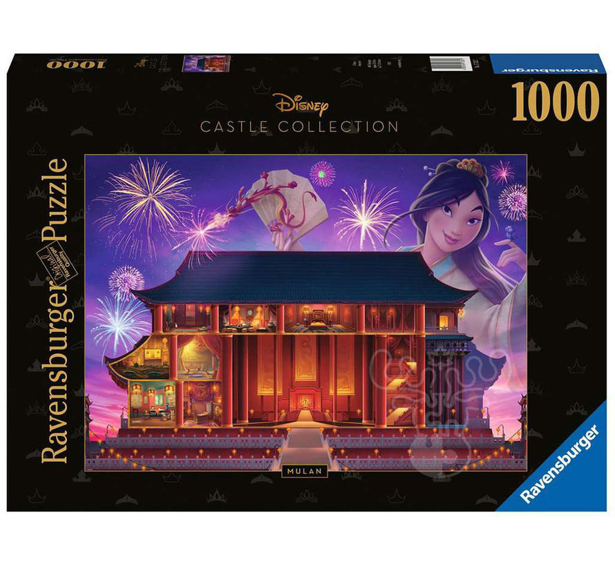 FINAL SALE Ravensburger Disney Castles: Mulan Puzzle 1000pcs