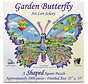 SunsOut Garden Butterfly Shaped Puzzle 1000pcs