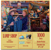 SunsOut FINAL SALE SunsOut Lamp Shop Puzzle 1000pcs