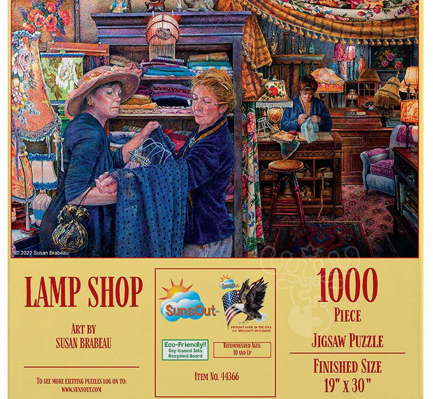 SunsOut Lamp Shop Puzzle 1000pcs