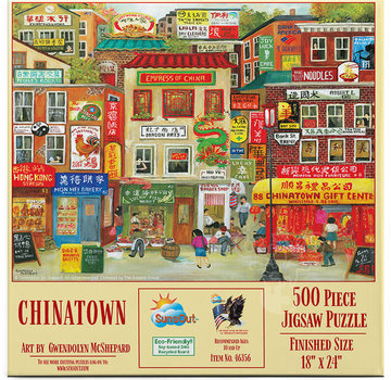 SunsOut SunsOut Chinatown Puzzle 500pcs