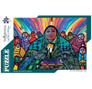 Canadian Art Prints Indigenous Collection: Being Around Grandma Puzzle 1000pcs