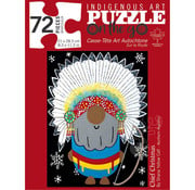 Canadian Art Prints Indigenous Collection: Chief Christmas Puzzle 72pcs