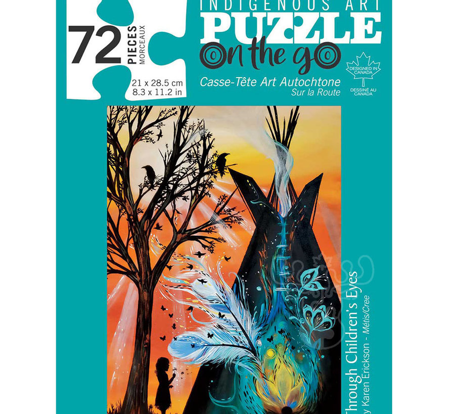 Indigenous Collection: Through Children’s Eyes Puzzle 72pcs