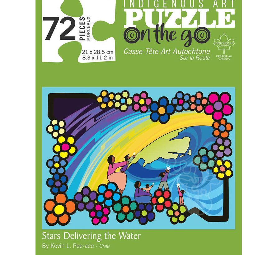 Indigenous Collection: Stars Delivering the Water Puzzle 72pcs