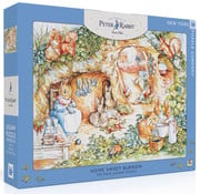 New York Puzzle Company New York Puzzle Co. Peter Rabbit: Home Sweet Burrow Puzzle 750pcs