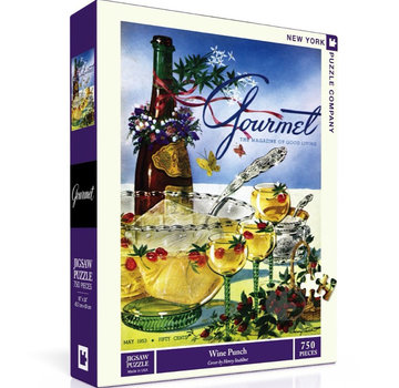 New York Puzzle Company New York Puzzle Co. Gourmet: Wine Punch Puzzle 750pcs