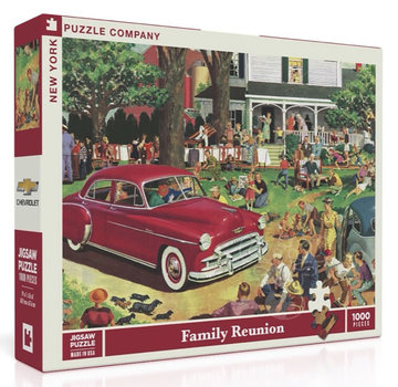New York Puzzle Company New York Puzzle Co. General Motors: Family Reunion Puzzle 1000pcs
