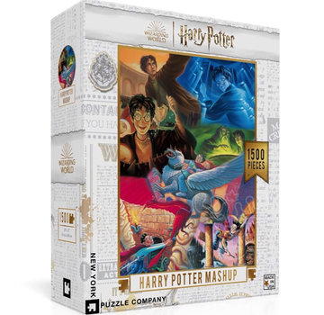 New York Puzzle Company New York Puzzle Co. Harry Potter: Harry Potter Mashup Puzzle 1500pcs