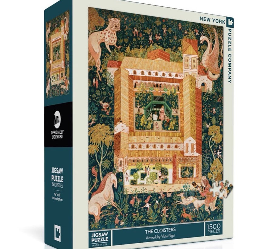 New York Puzzle Co. MTA: The Cloisters Puzzle 1500pcs