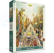 New York Puzzle Company New York Puzzle Co. Victo Ngai: City Prayer Puzzle 1000pcs